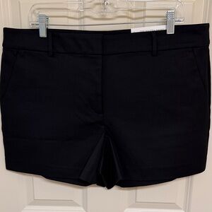 LOFT NWT Riviera Classic Black Women's Shorts